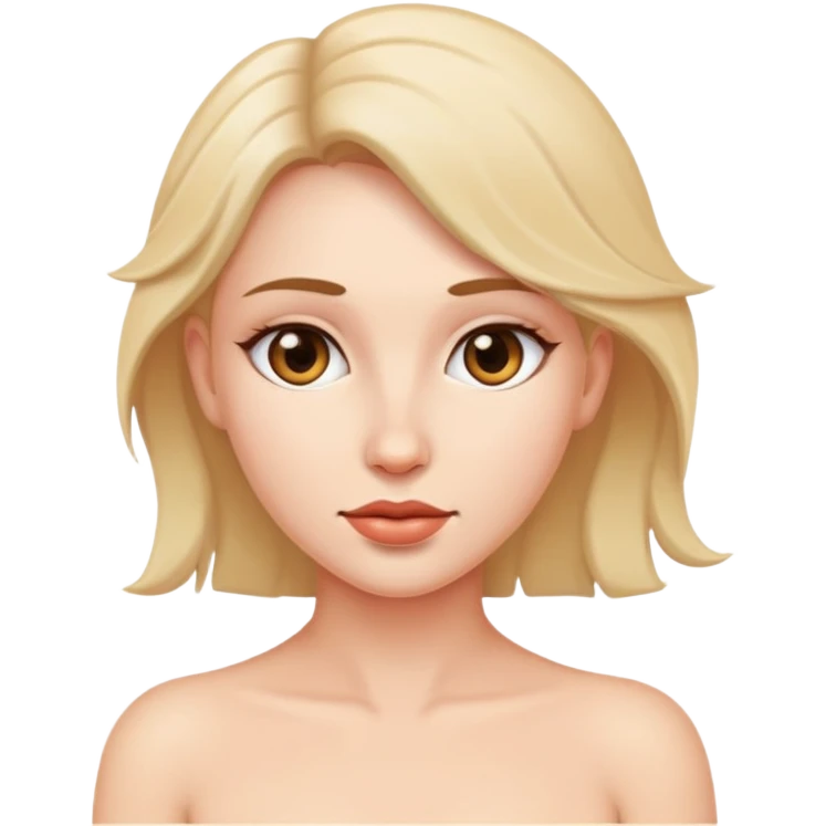 Naked wOman emoji