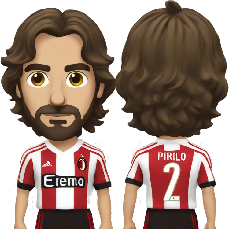 Andrea pirlo AC Milan 21 emoji