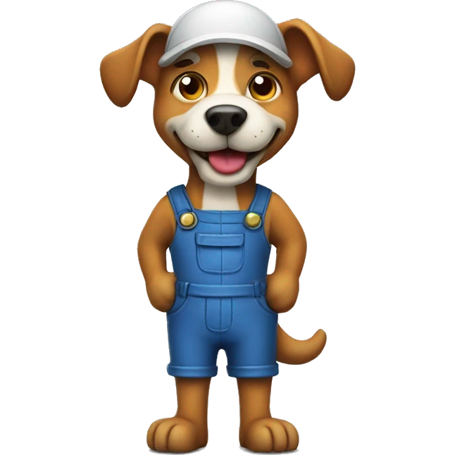 dog plumber emoji