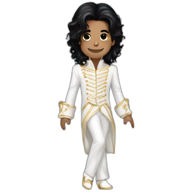 Michael Jackson en robe emoji