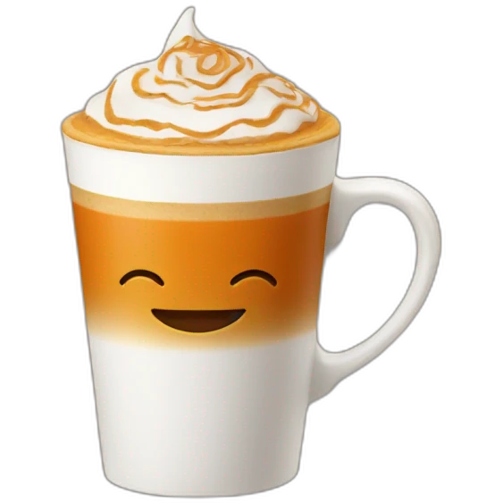 pumpkin spice latte emoji