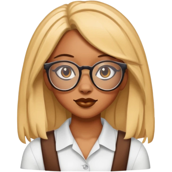 doja cat wear glasses emoji