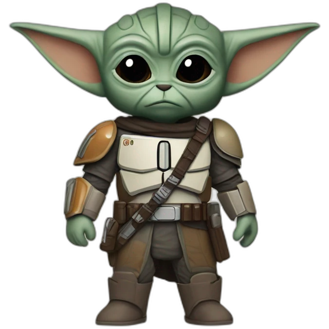 Grogu Mandalorian emoji