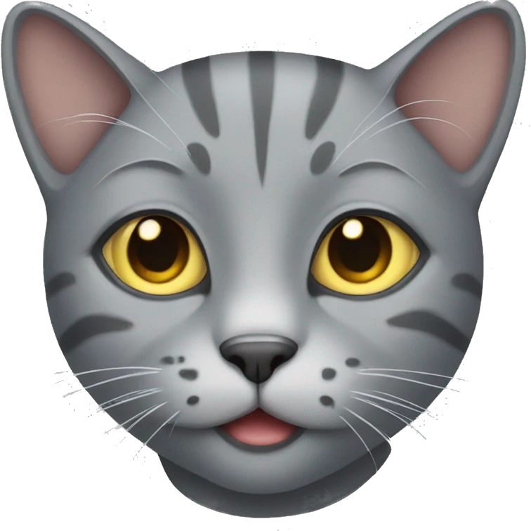 grey cat emoji