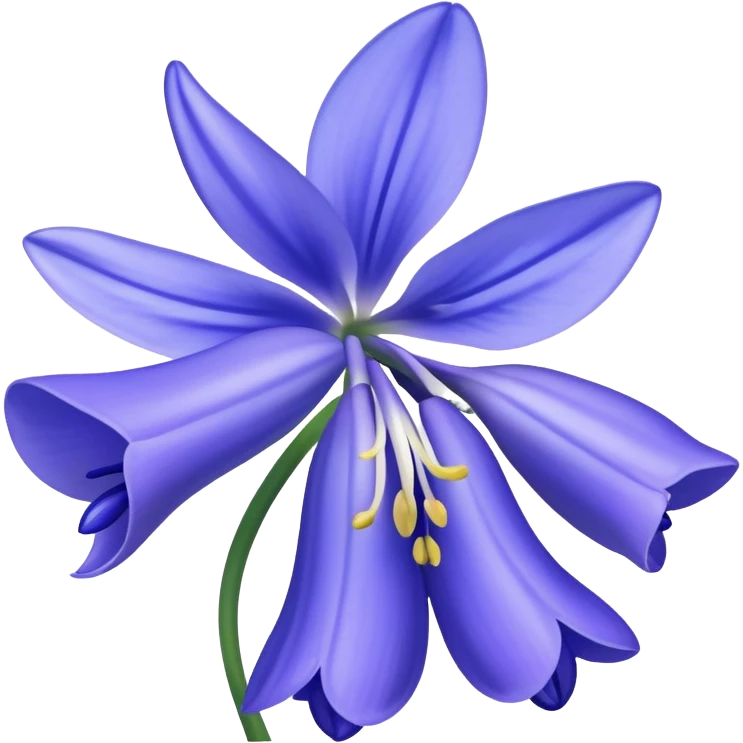 bluebell flower emoji