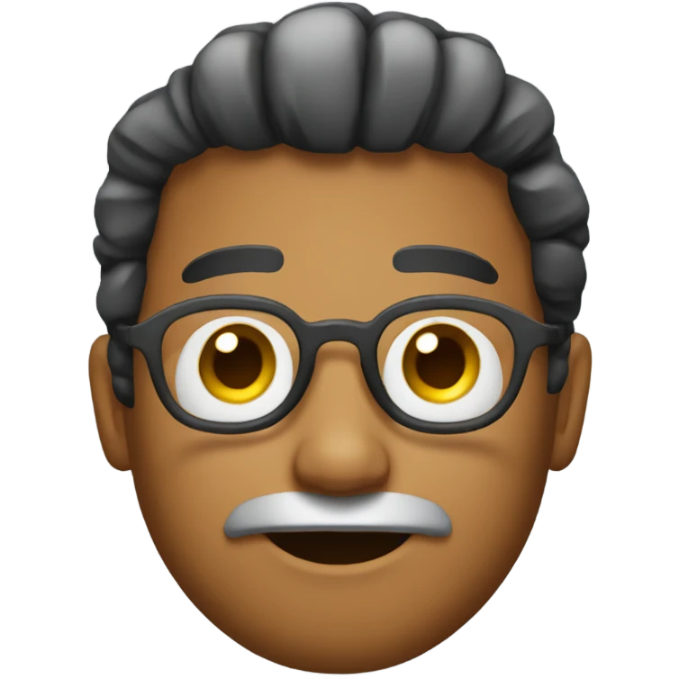 person with bob emoji