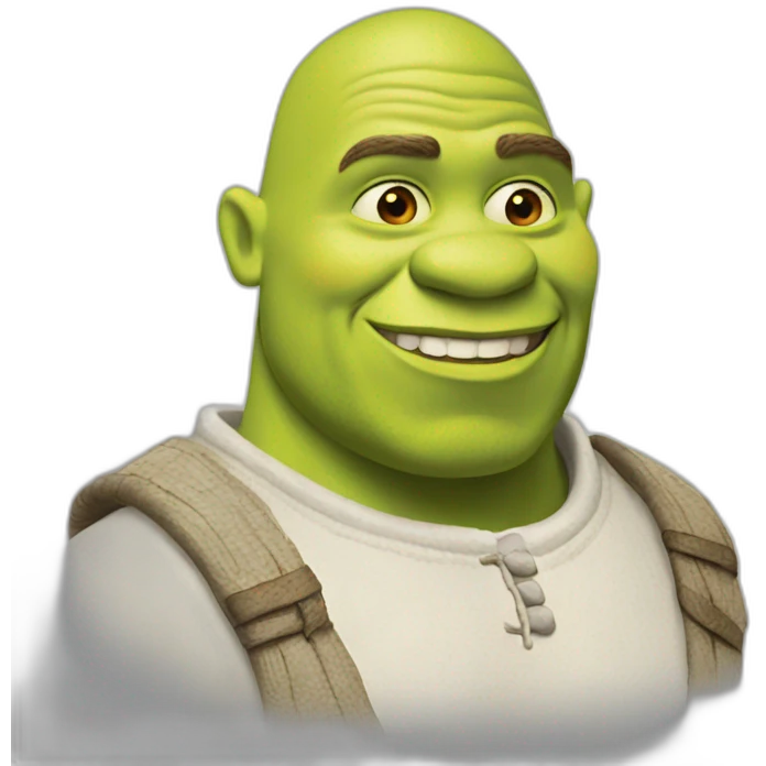white-shrek emoji