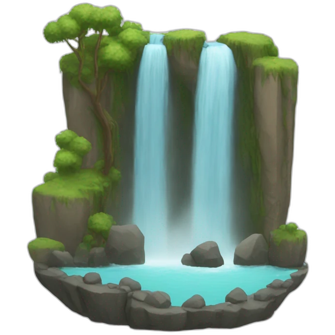 waterfall emoji