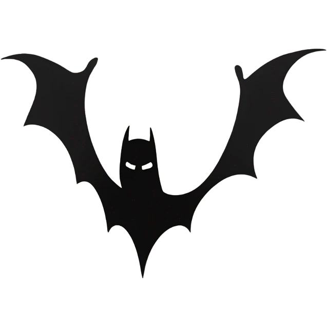 batman logo emoji