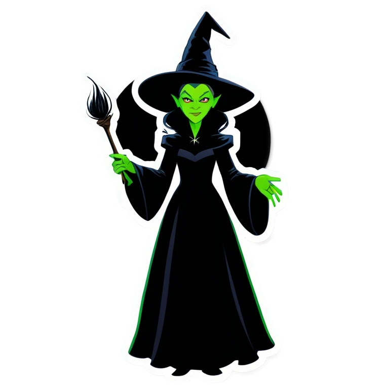 Wicked witch Elphaba  emoji