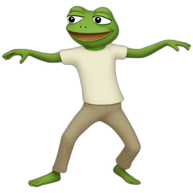 pepe the frog dancing el aserejé emoji