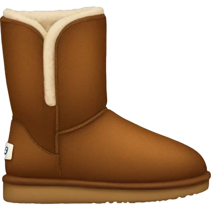 Uggs brown emoji