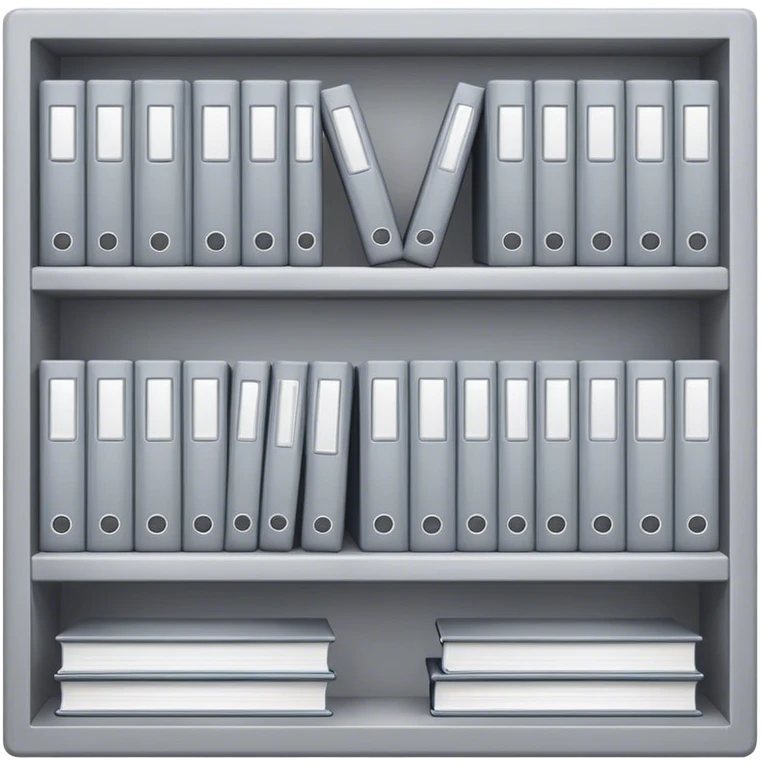 Grey books emoji