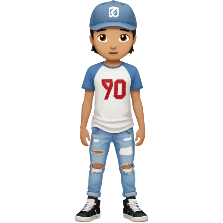skater boy from 80s emoji