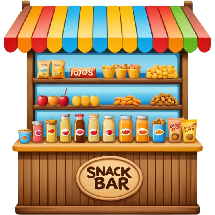 snack bar emoji