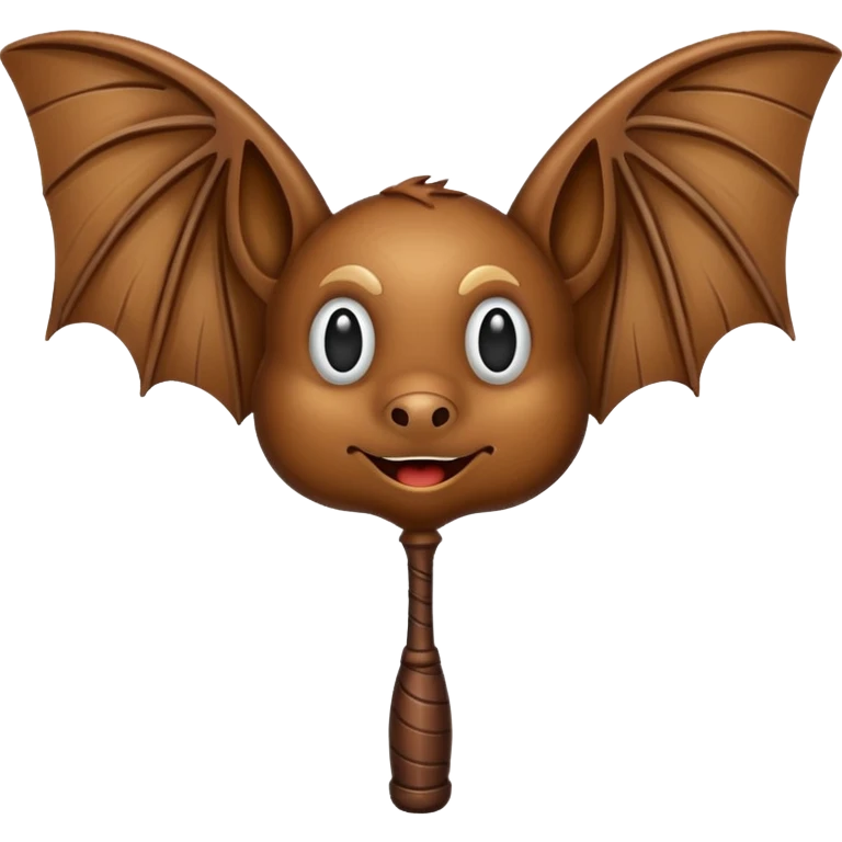 Wooden bat emoji