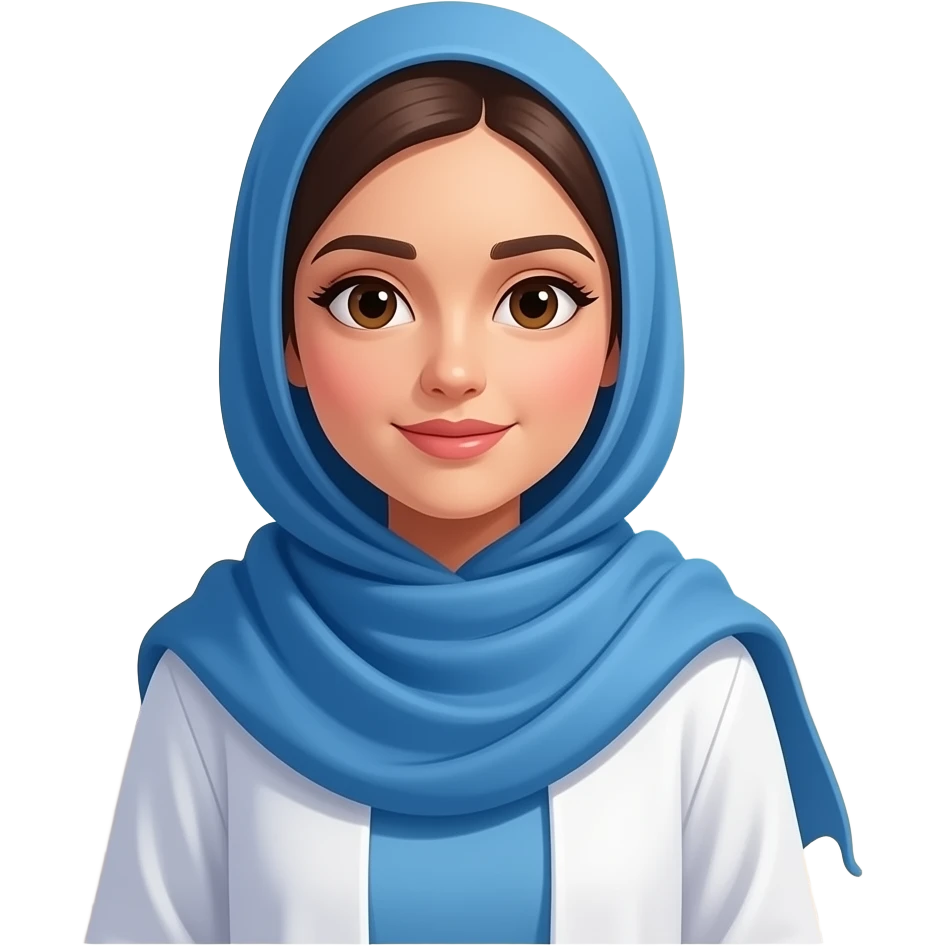 hijab walking emoji