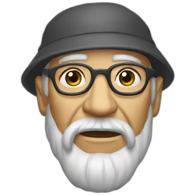 Old birdman emoji