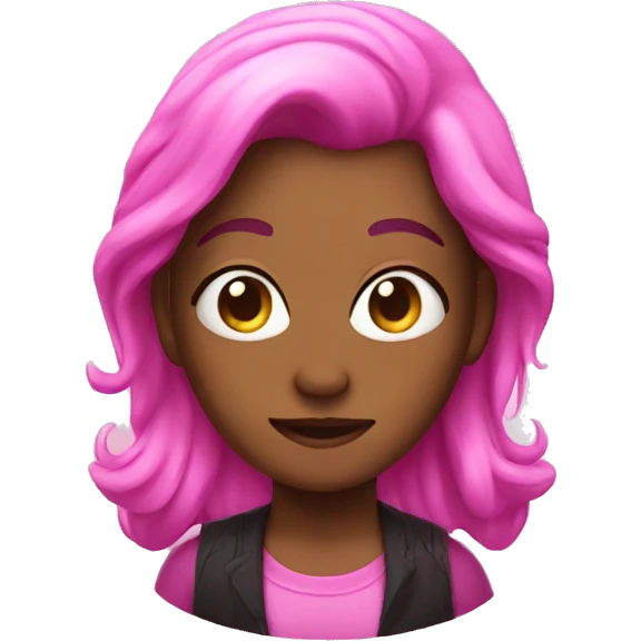Pink magic emoji