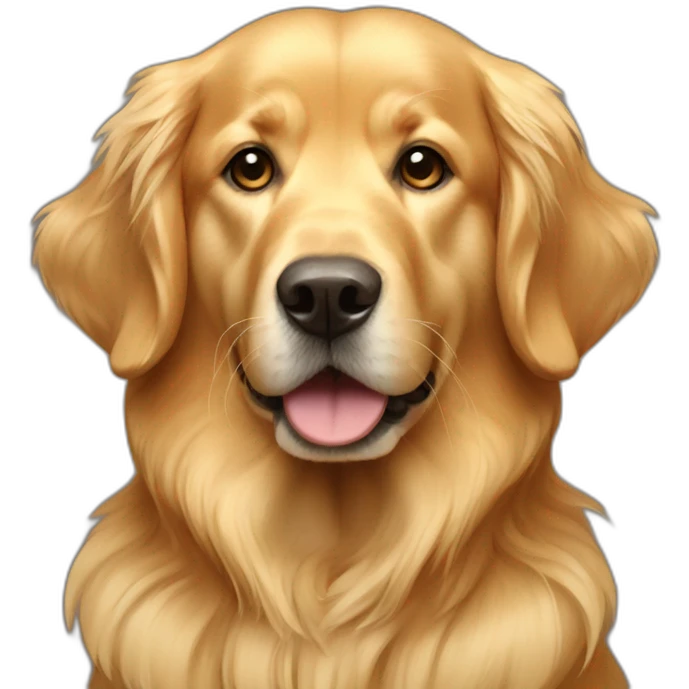 Golden retriver emoji