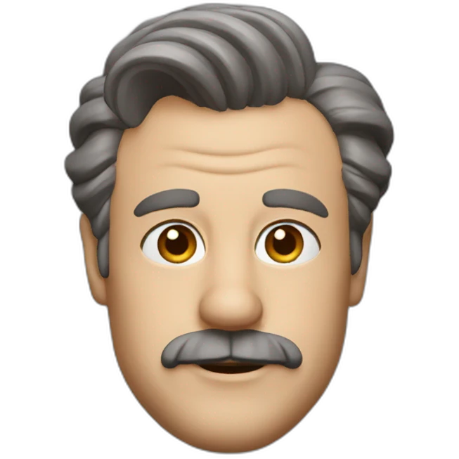 Ted lasso head emoji
