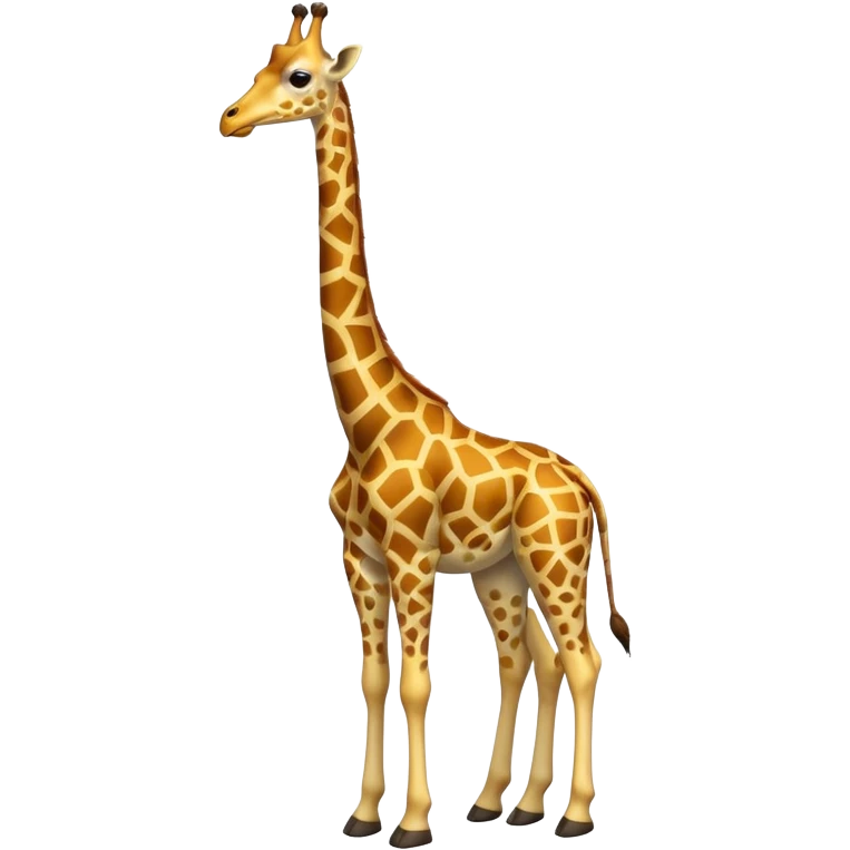 full body of giraffe emoji