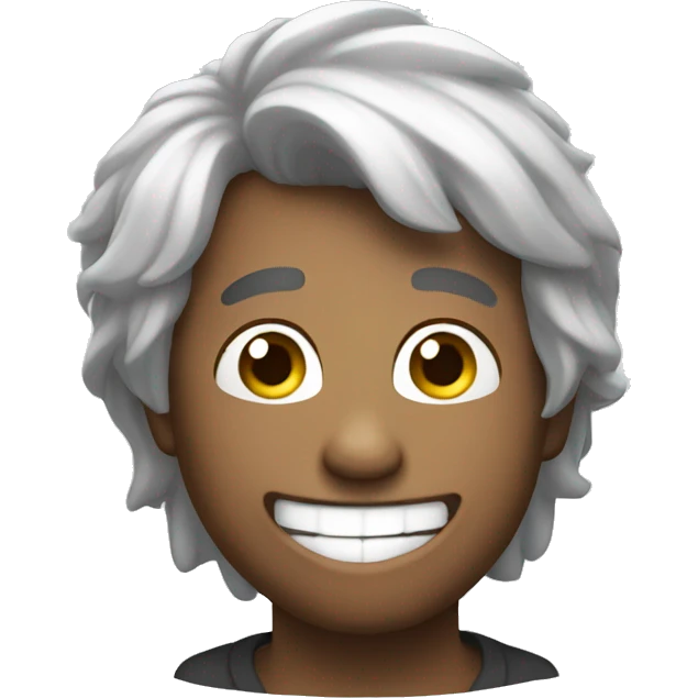 Holding my laugh emoji