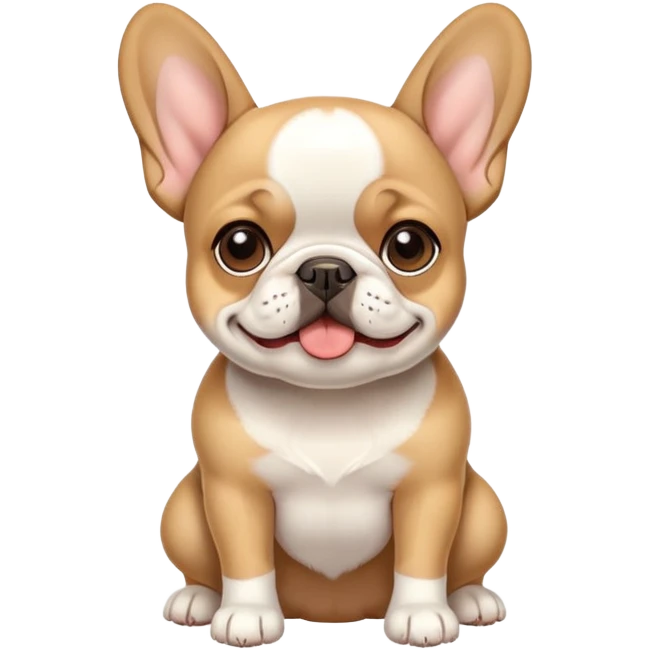 Frenchie dog emoji