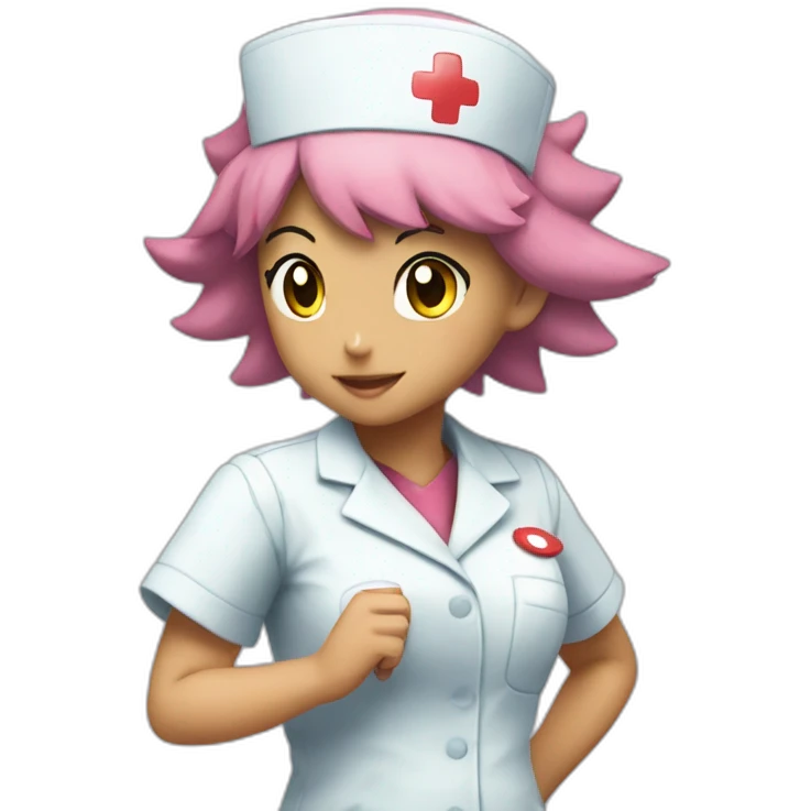 nurse joy pokemon emoji