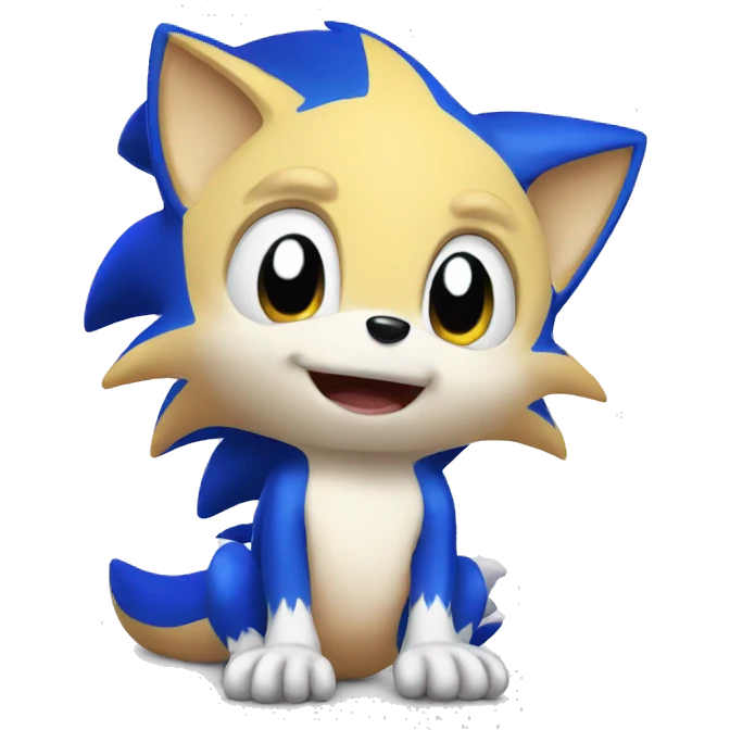 baby sonic emoji