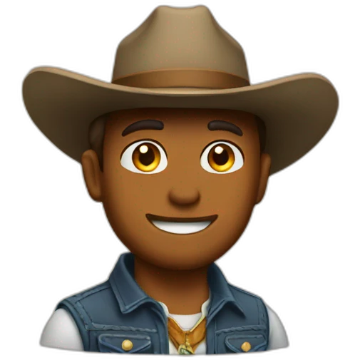 Dino Cowboy emoji