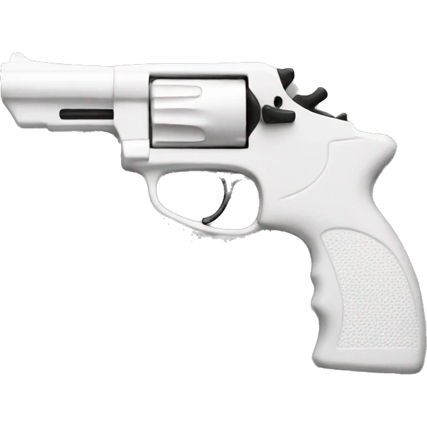white gun emoji