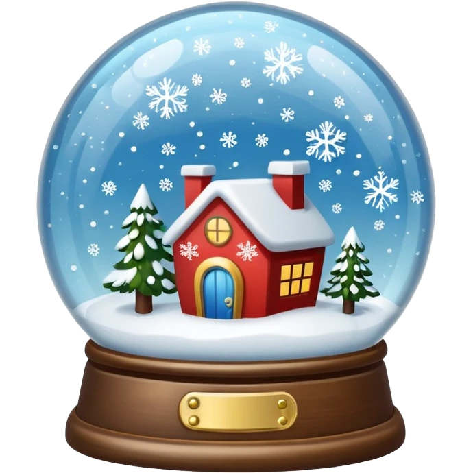 snow globe emoji