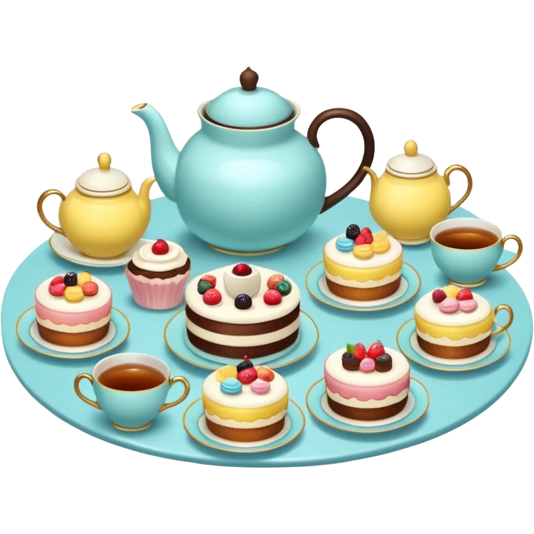 tea party emoji