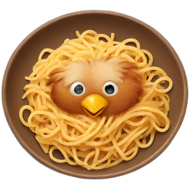 chicken spaghetti emoji