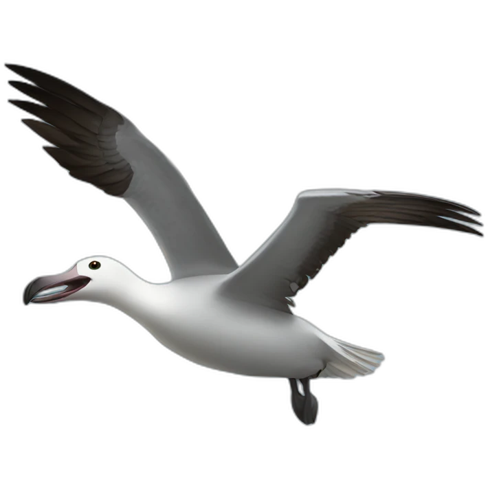 Flying Albatross emoji