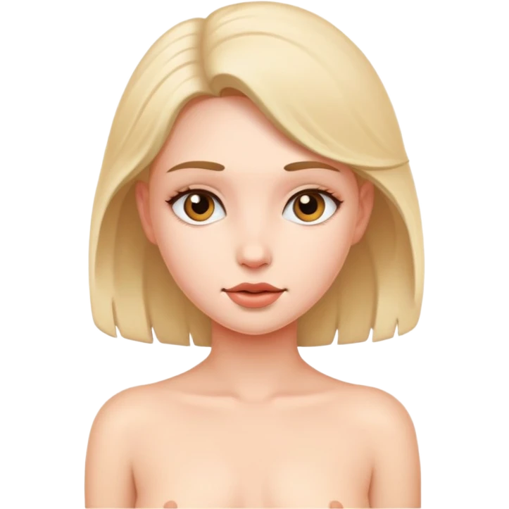 Naked girl  emoji
