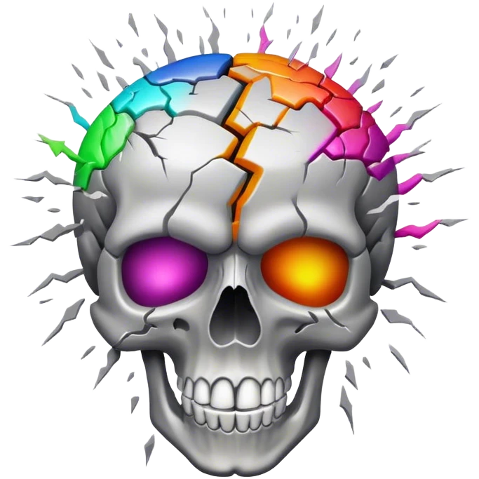 ☠️🤯 emoji