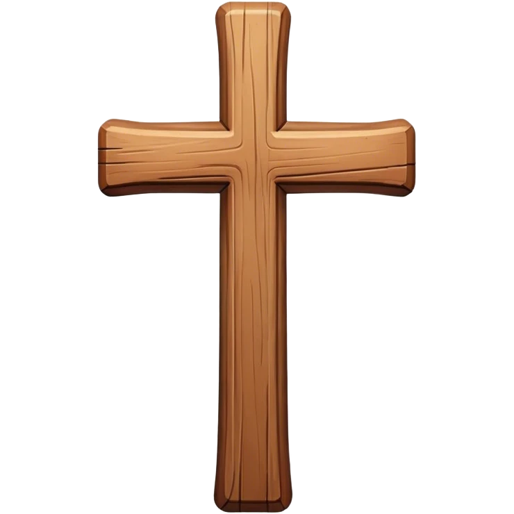 wooden cross  emoji