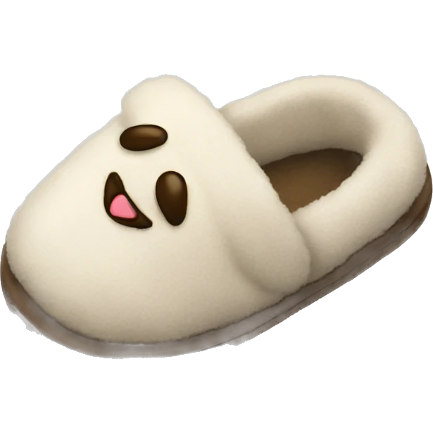 Cozy slippers emoji