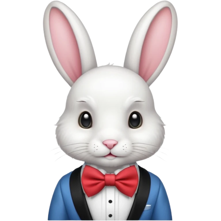 Coelho de laço emoji