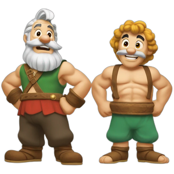 astérix et obélix emoji