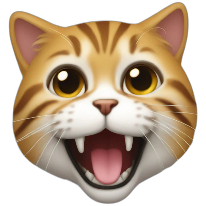 Zizi sur un chat emoji