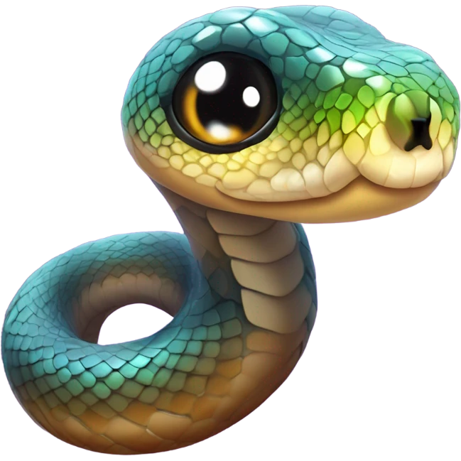disco ball snake  emoji