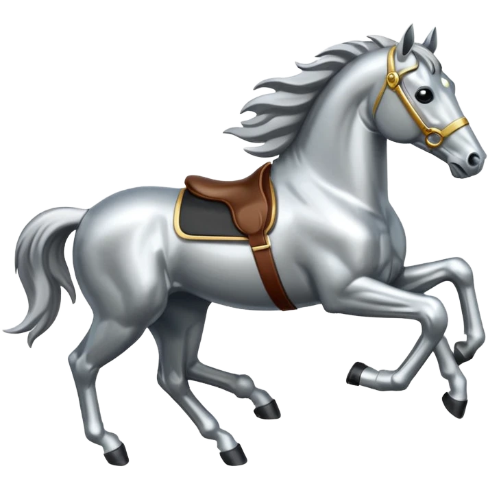 Ford mustang metallic  horse  emoji