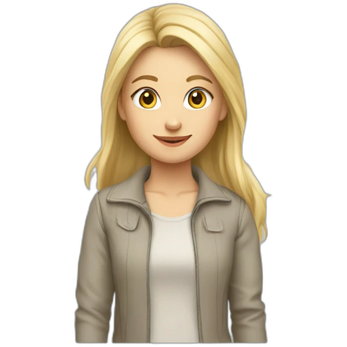 рыжая девушка смеется emoji