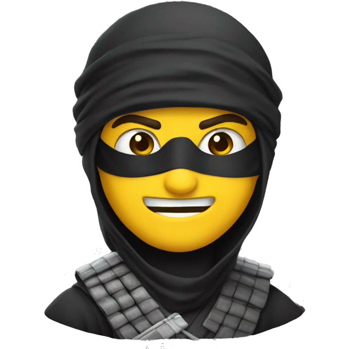 Ninja cm ódio emoji