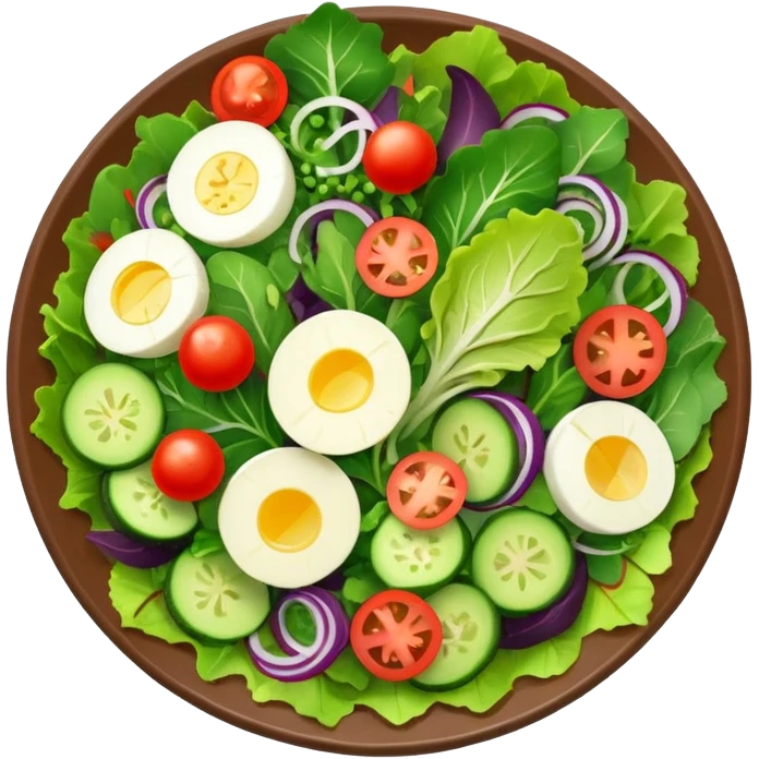 healthy salad emoji