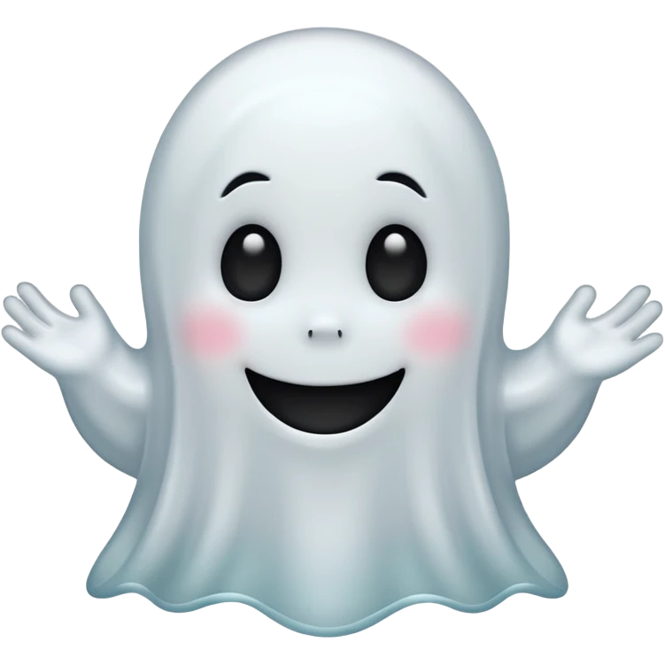cute ghost emoji
