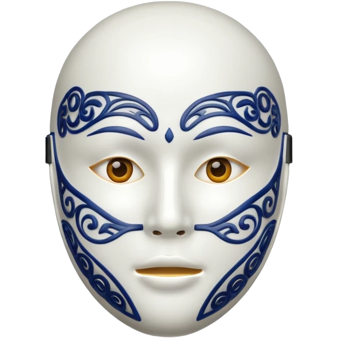 masque visage emoji